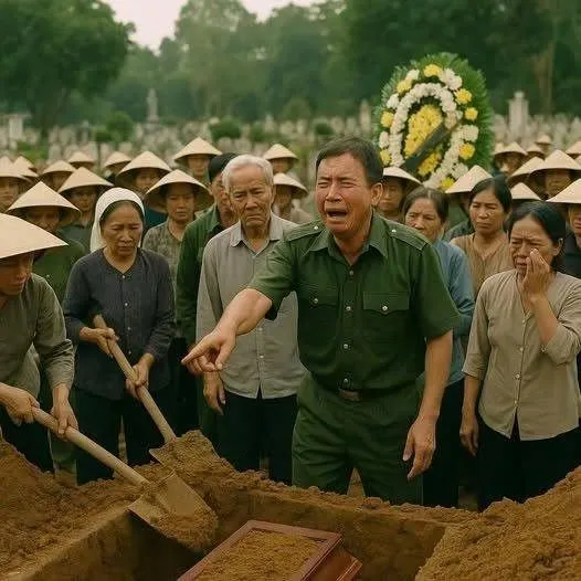 Phát hiện h;/ à/i c//ốt li/ệ/t sĩ, làng tổ chức xây lại m;/ộ, vừa hạ tiểu xuống hu/y;ệt thì một người đàn ông g/à/o kh/óc l/ao vào
