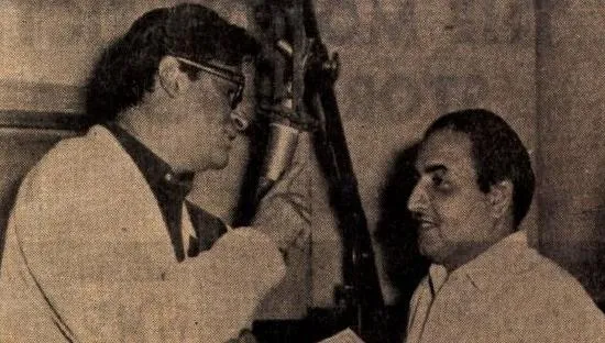 Mohammed Rafi and Shammi Kapoor