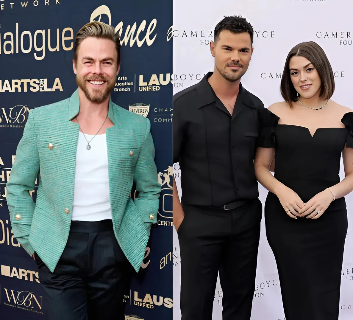Derek Hough Teases Taylor & Tay Lautner Joining ‘DWTS’ Season 34