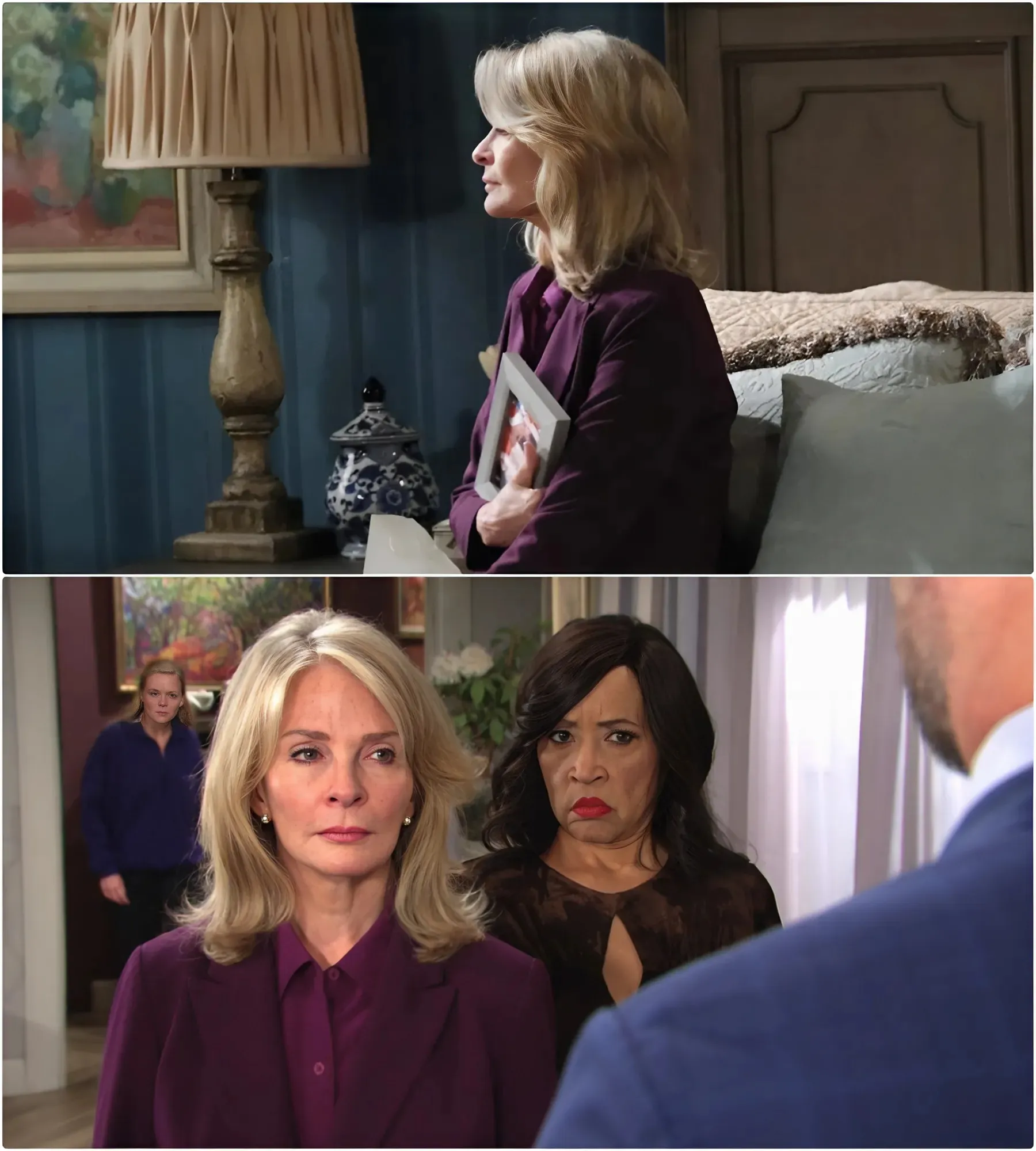 Word of John’s Death Spreads Through Salem, But Belle Has Some Harsh Words as EJ Tries to Support Her