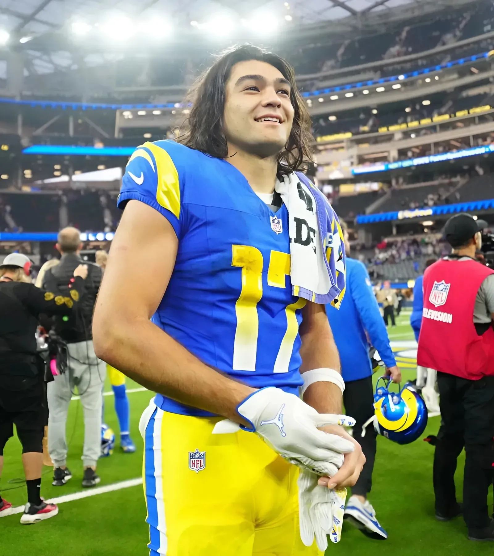 Puka Nacua Says Number Change Had Nothing to Do With Arrival of Davante Adams