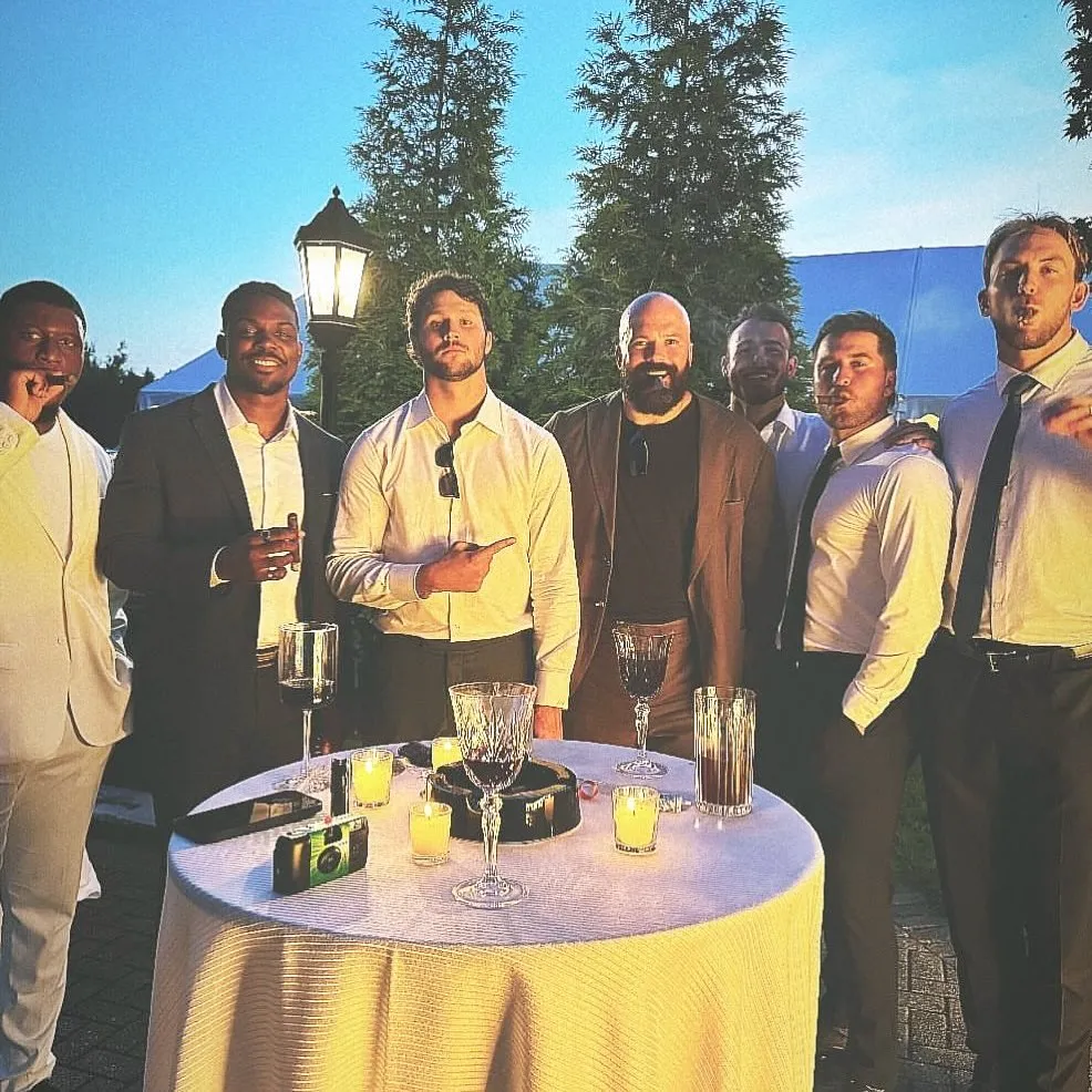 Bills TE’s Wife Shares Photos From Josh Allen, Hailee’s Wedding Weekend