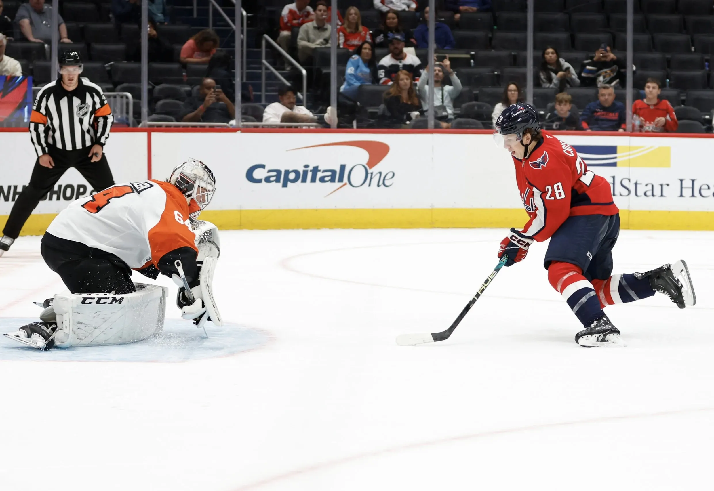Andrew Cristall on his ‘roller coaster’ 2024-25 season, his experiences with Alex Ovechkin, and what Capitals fans’ support means to him