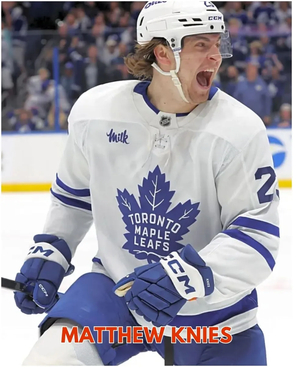Matthew Knies’ tremendous growth as power forward cements his place as key part of Leafs’ future