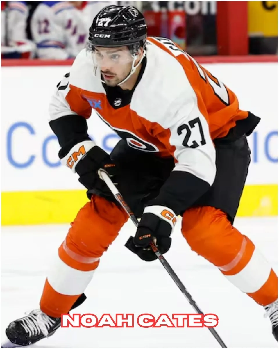 Flyers Sign Noah Cates to a 4-Year, $16 Million Extension
