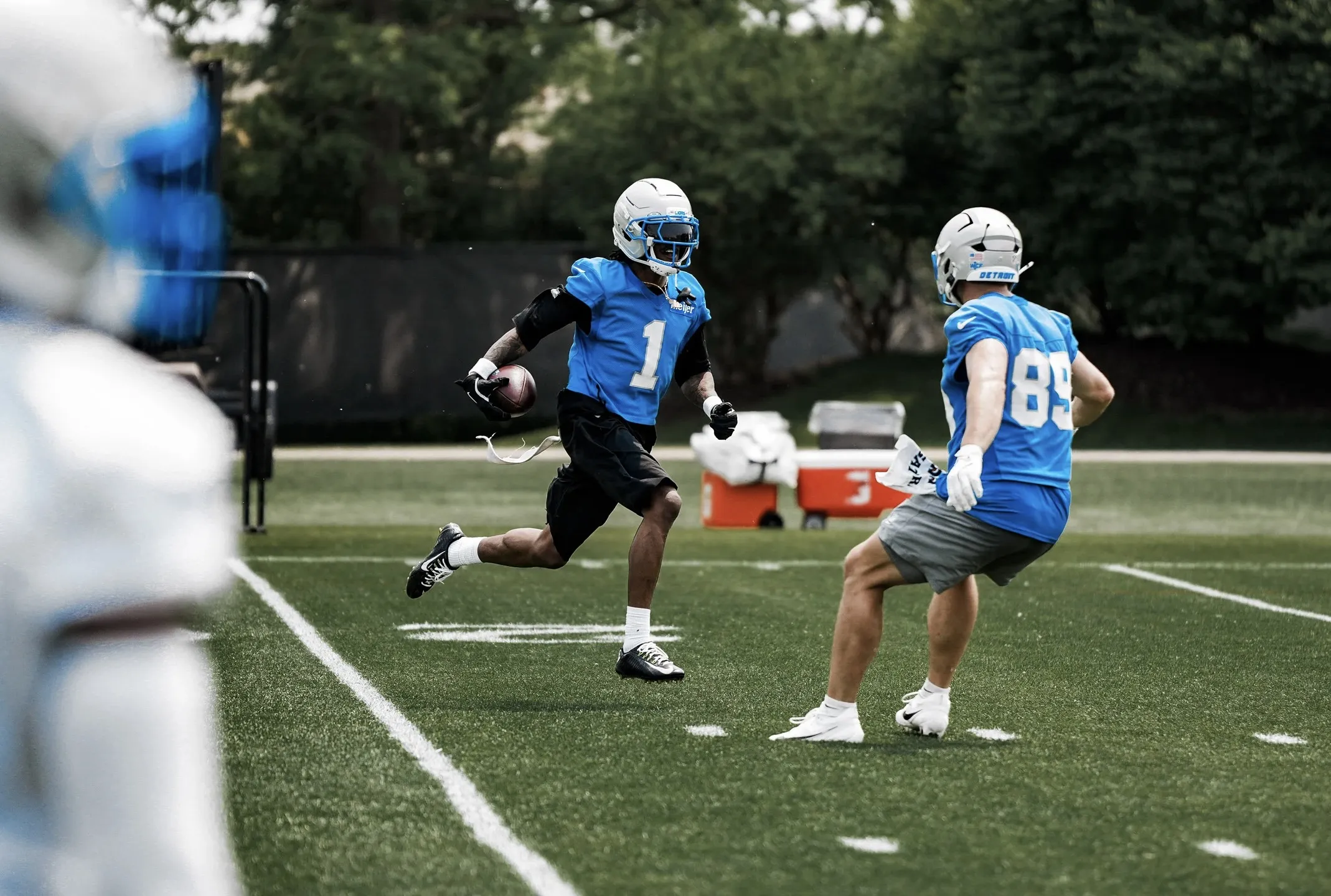 Jameson Williams' Speed Too Much For CB Ennis Rakestraw