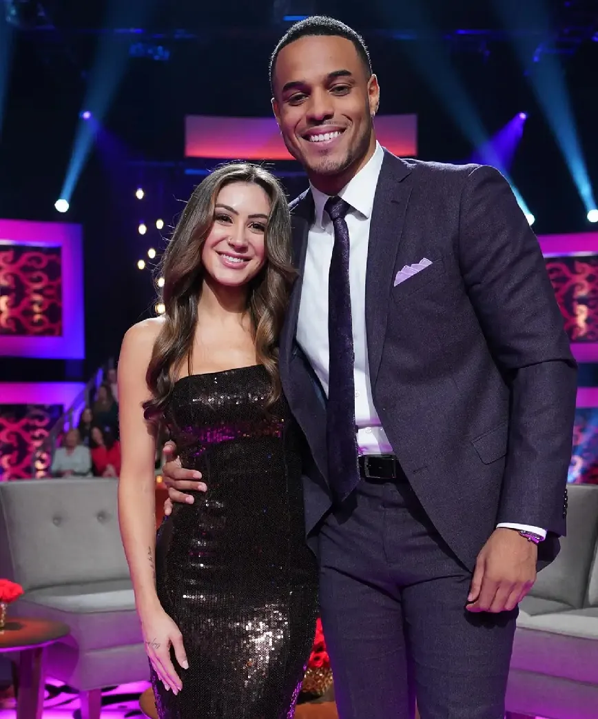 'The Bachelor' couple Grant Ellis and Juliana Pasquarosa take their love to Aruba