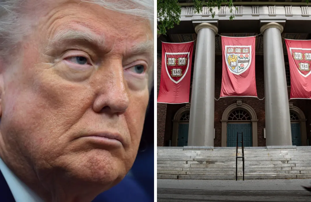 Trump Strikes Back at Harvard Over National Security Concerns and Visa Violations