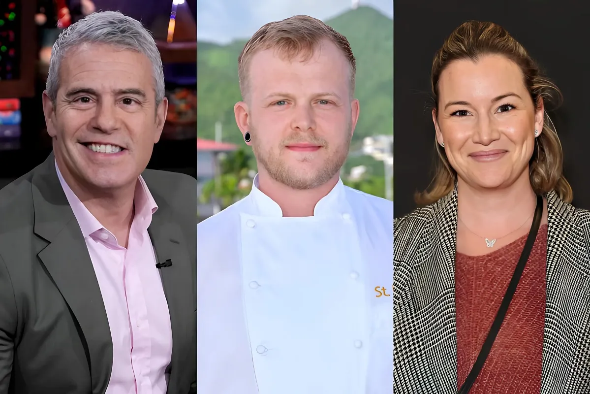 Andy Cohen and Hannah Ferrier's Take on Chef Lawrence's Role in Below Deck Season 12 - lulu