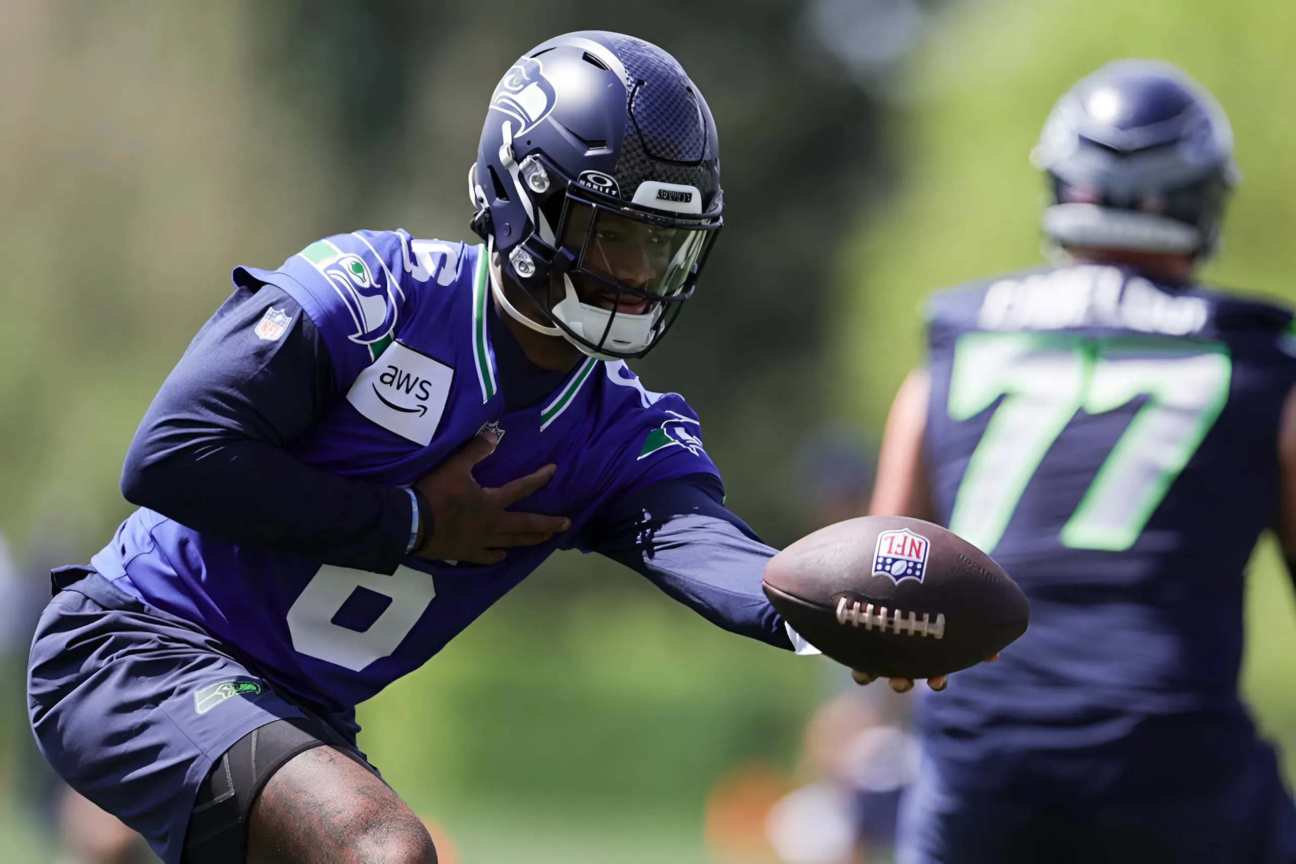 A ‘crazy’ question: Could Jalen Milroe displace Sam Darnold as Seattle Seahawks QB? A ‘crazy’ question: Could Jalen Milroe displace Sam Darnold as Seattle Seahawks QB?