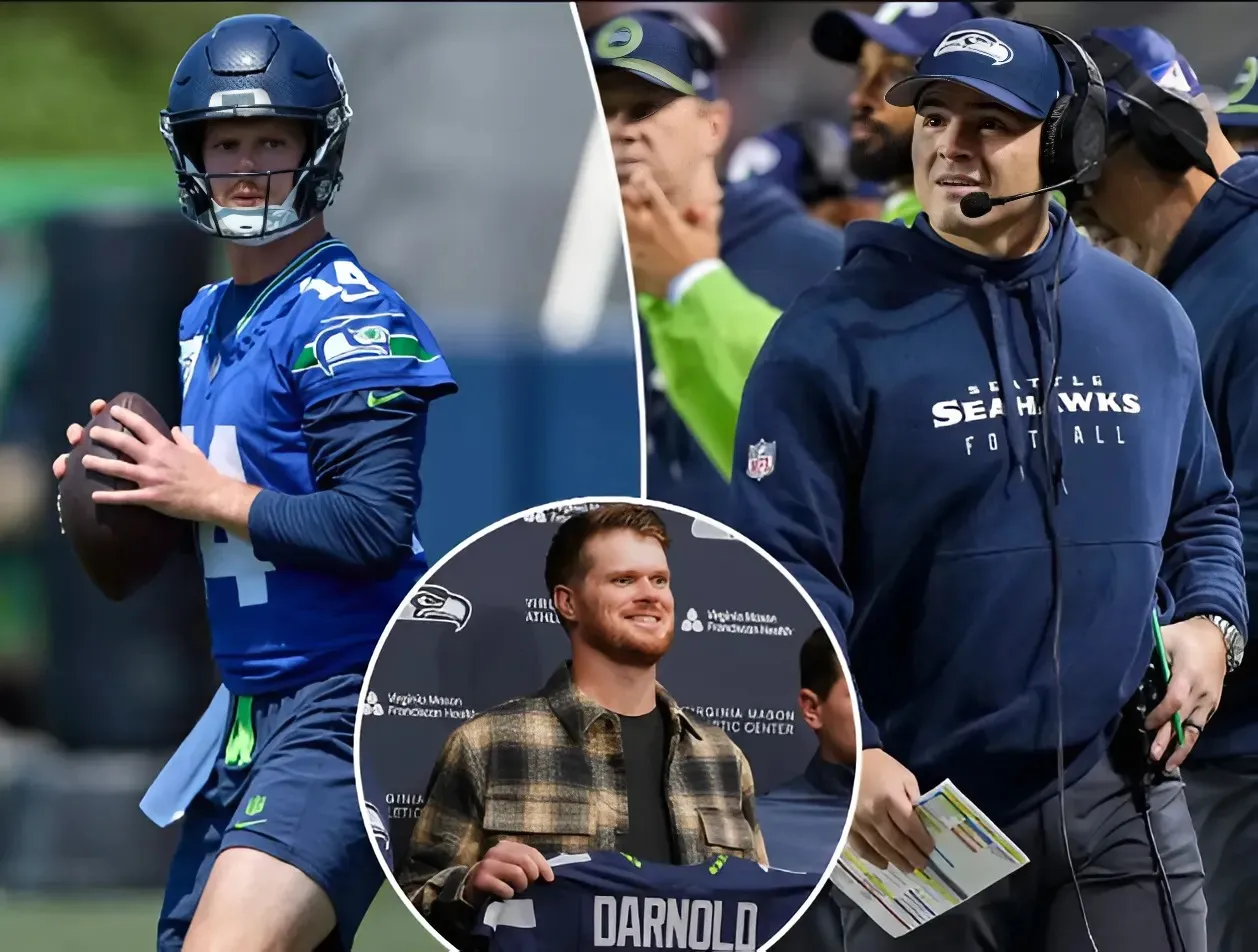 A ‘crazy’ question: Could Jalen Milroe displace Sam Darnold as Seattle Seahawks QB?