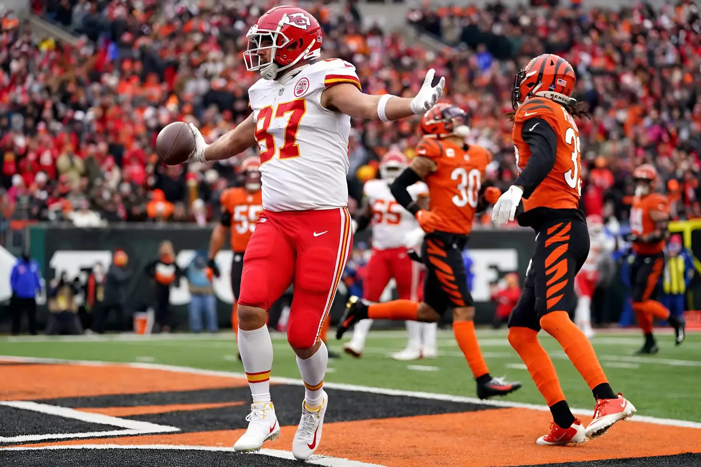 Chiefs React to Travis Kelce’s New Photos: ‘Don’t Drop the Baby’