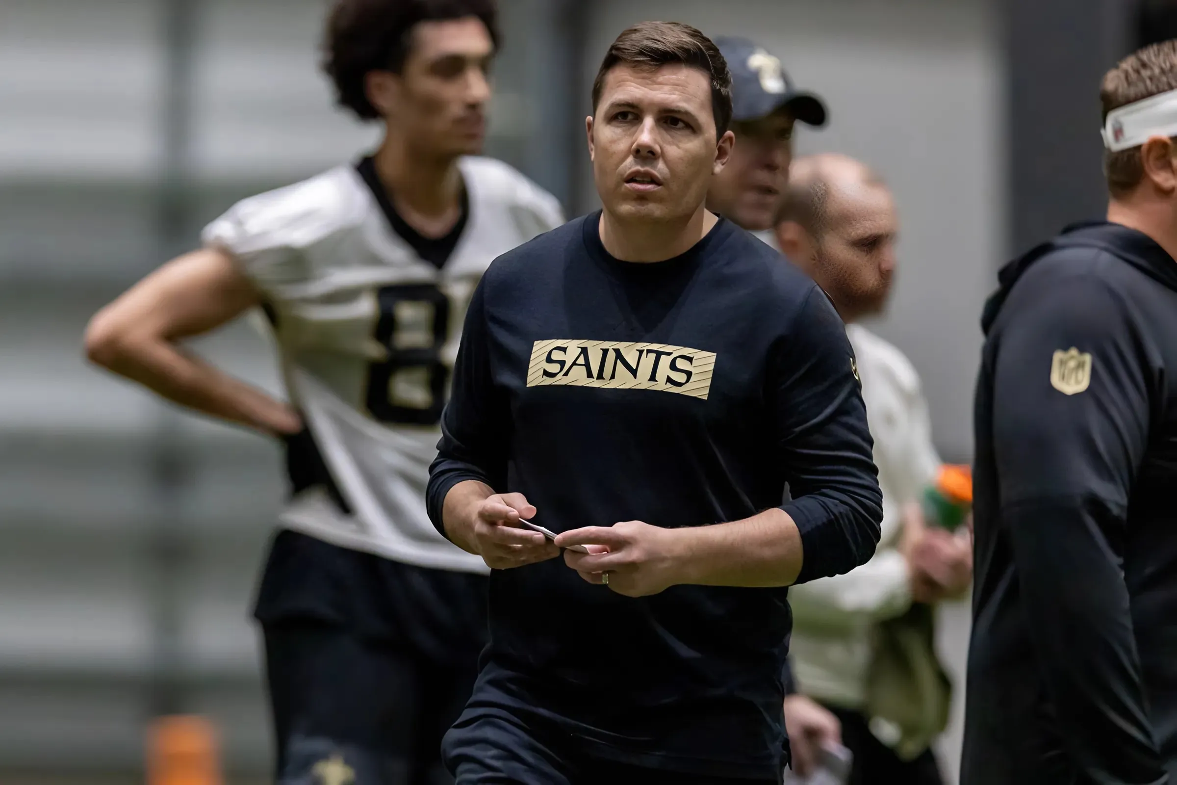Saints HC Kellen Moore sounds confident in WR corps despite size concerns