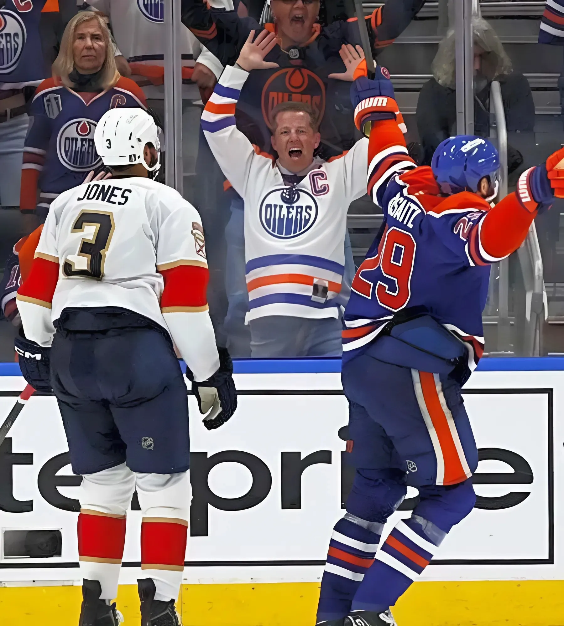 Oilers rally, upend Panthers in OT in Game 1 of finals