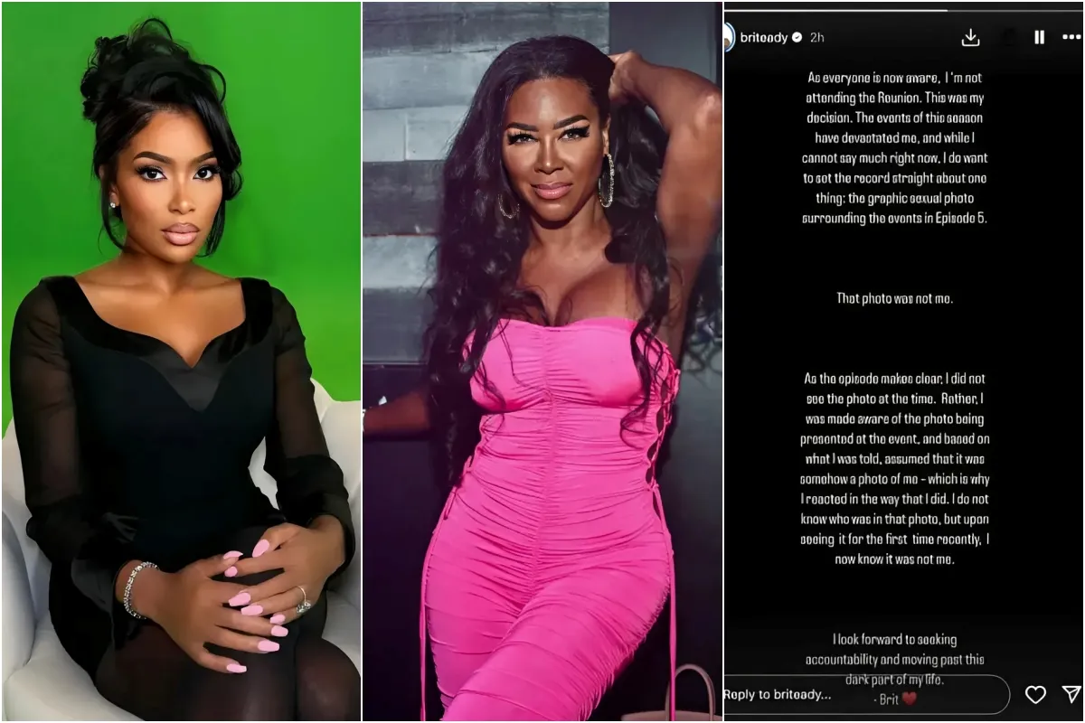 Brit Eady makes bombshell claim about graphic photos that got Kenya Moore suspended from 'RHOA' ngocc