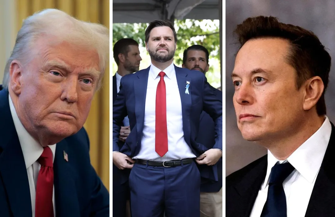 JD Vance Reacts to Trump-Musk Feud Amid GOP Divisions Over "One Big Beautiful Bill"