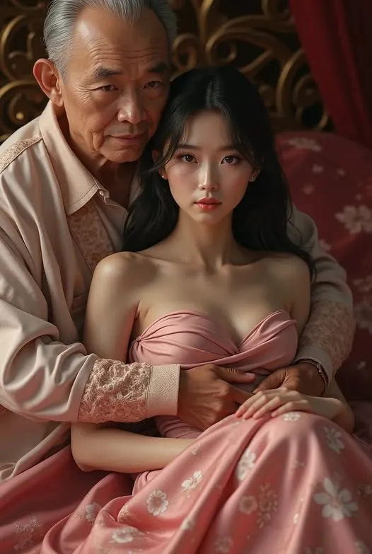 Bố ăn sáng trước đi ạ. Con đưa cu Đức đi học, hôm nay dậy trễ quá nên sợ cháu nó trễ h/ọ/c, bố ạ.