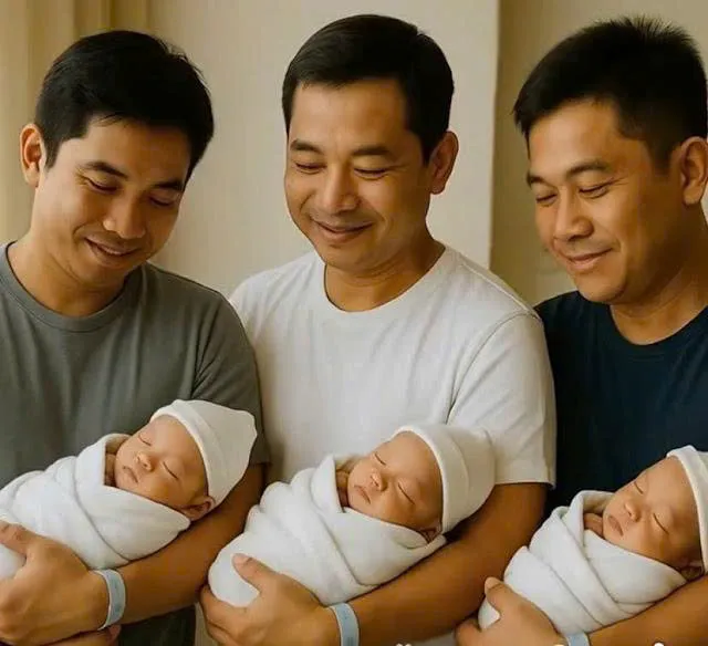Ba người chúng tôi cùng trở thành cha trong một ngày — nhưng chỉ một tin nhắn đã thay đổi tất cả...