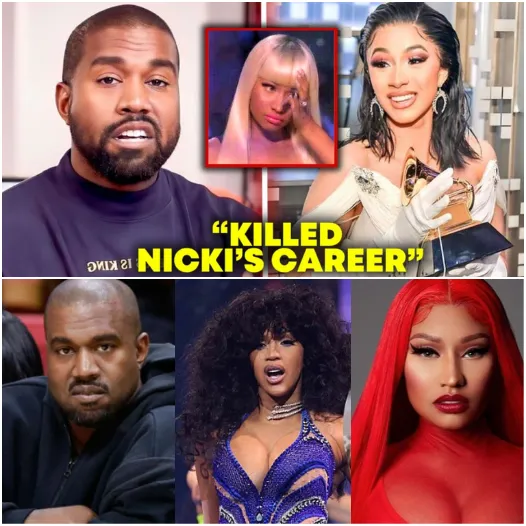 OMG! Kanye West Accuses Cardi B of Being “Planted” to Replace Nicki Minaj