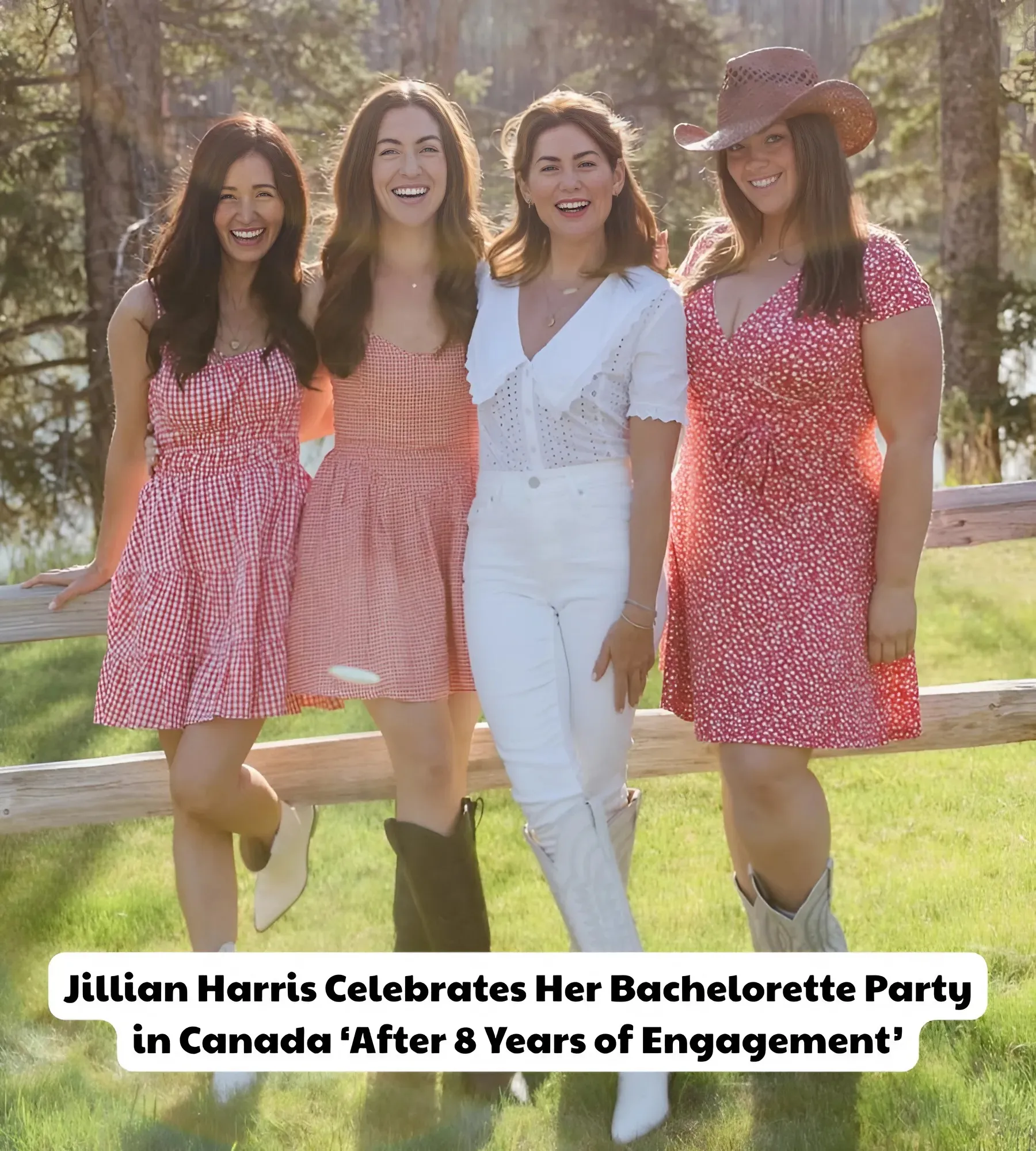 Jillian Harris Celebrates Her Bachelorette Party in Canada ‘After 8 Years of Engagement’