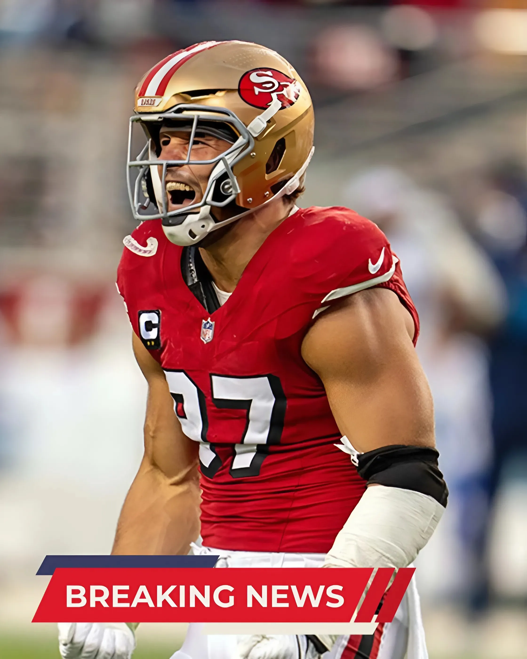 49ers’ Nick Bosa Sends Strong Message About Rookie Pass Rusher