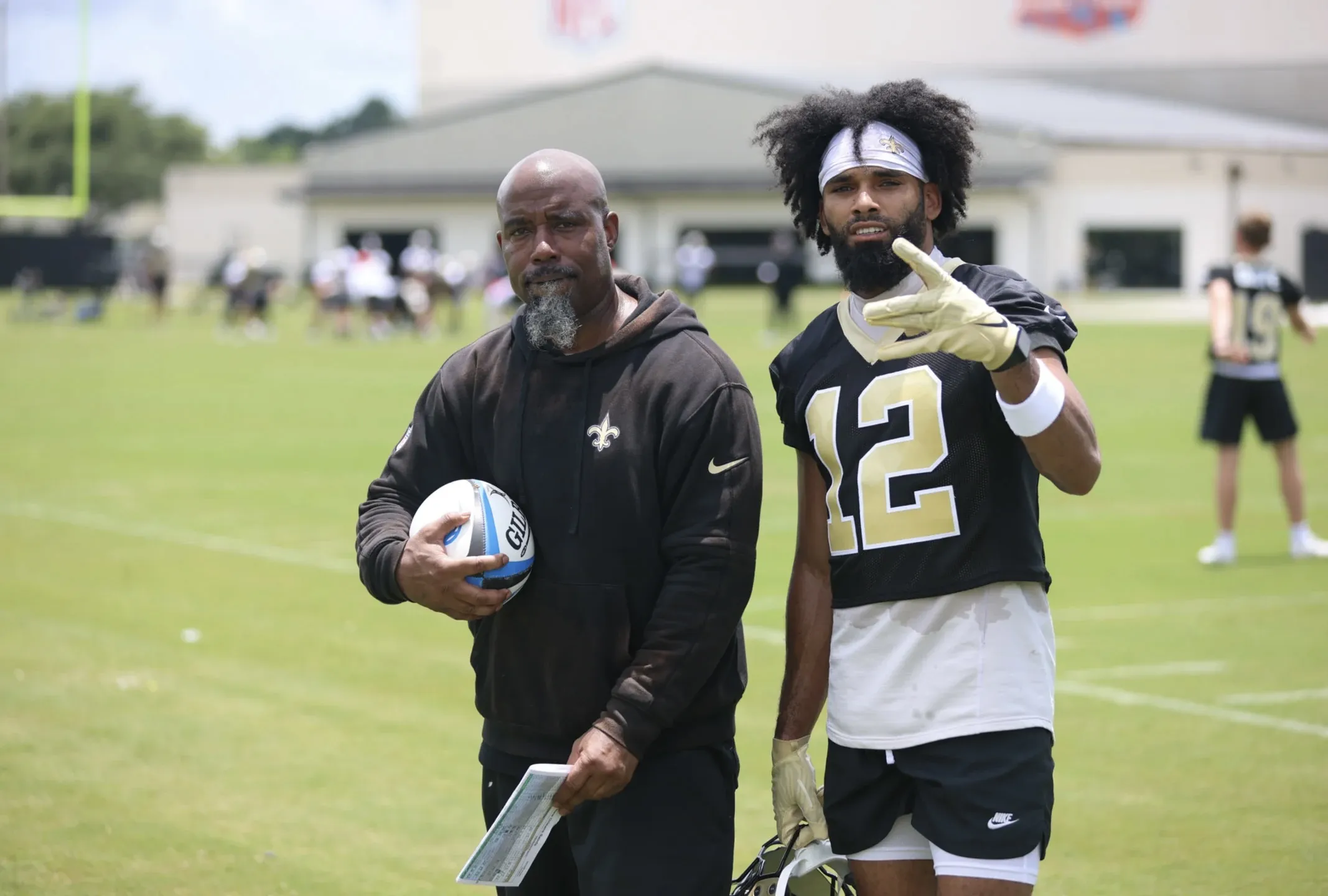 Saints coach Kellen Moore has seven-word response to Chris Olave trade rumors