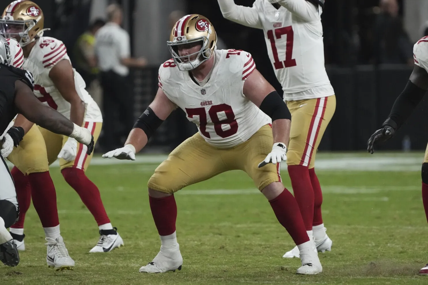 Ben Bartch proving 49ers upgraded at left guard without even trying