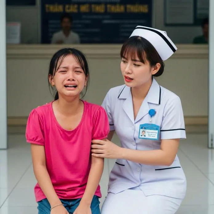 Bé gái xin vào b/ệnh v/iện để gặp bố lần cuối, y tá hỏi bố em là ai thì ch/ết l/ặng…