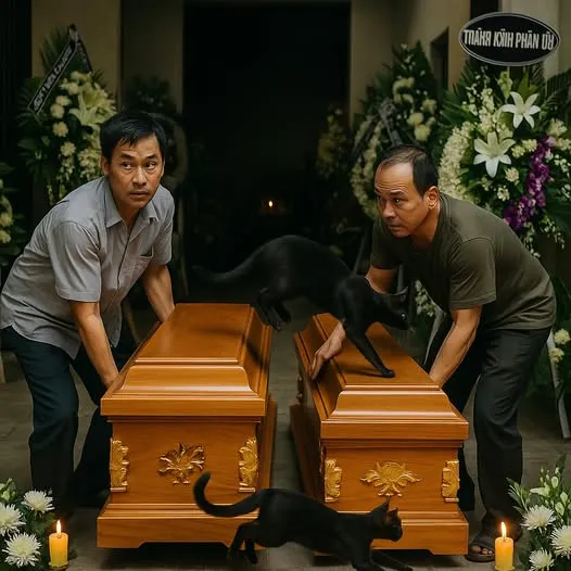 Đúng lúc nửa đêm, quan tài bất ngờ bị đánh tráo, con mèo đen kêu rú lên 1 tiếng rồi lao qua giữa nhà, 30 phút sau người đàn ông trong nhà sùi bọt mép, hóa ra... Đúng lúc nửa đêm, quan tài bất ngờ bị đánh tráo, con mèo đen kêu rú lên 1 tiếng rồi lao qua giữa nhà, 30 phút sau người đàn ông trong nhà sùi bọt mép, hóa ra...