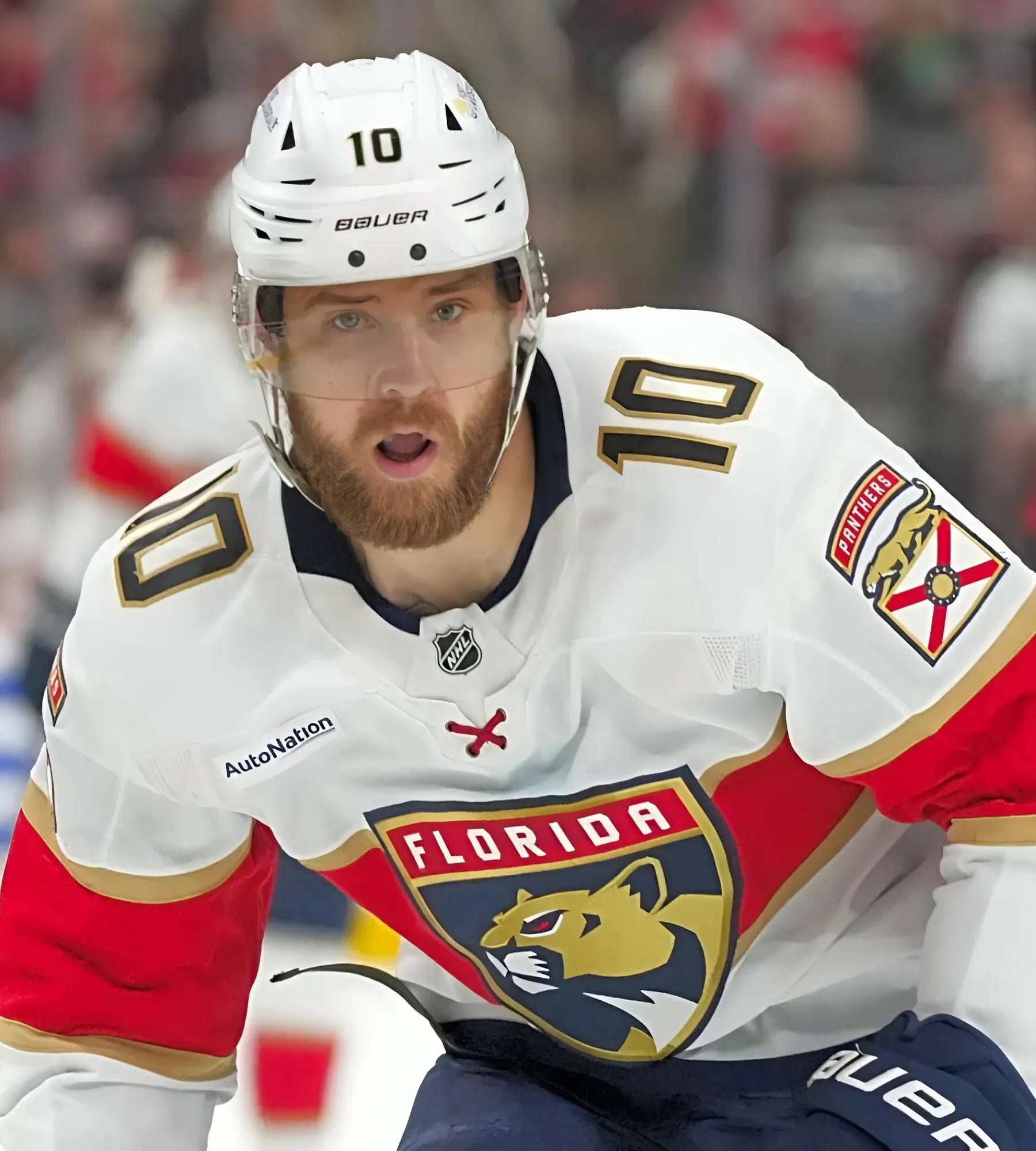 Panthers HC announces A.J. Greer's status for Game 2 of Stanley Cup Final