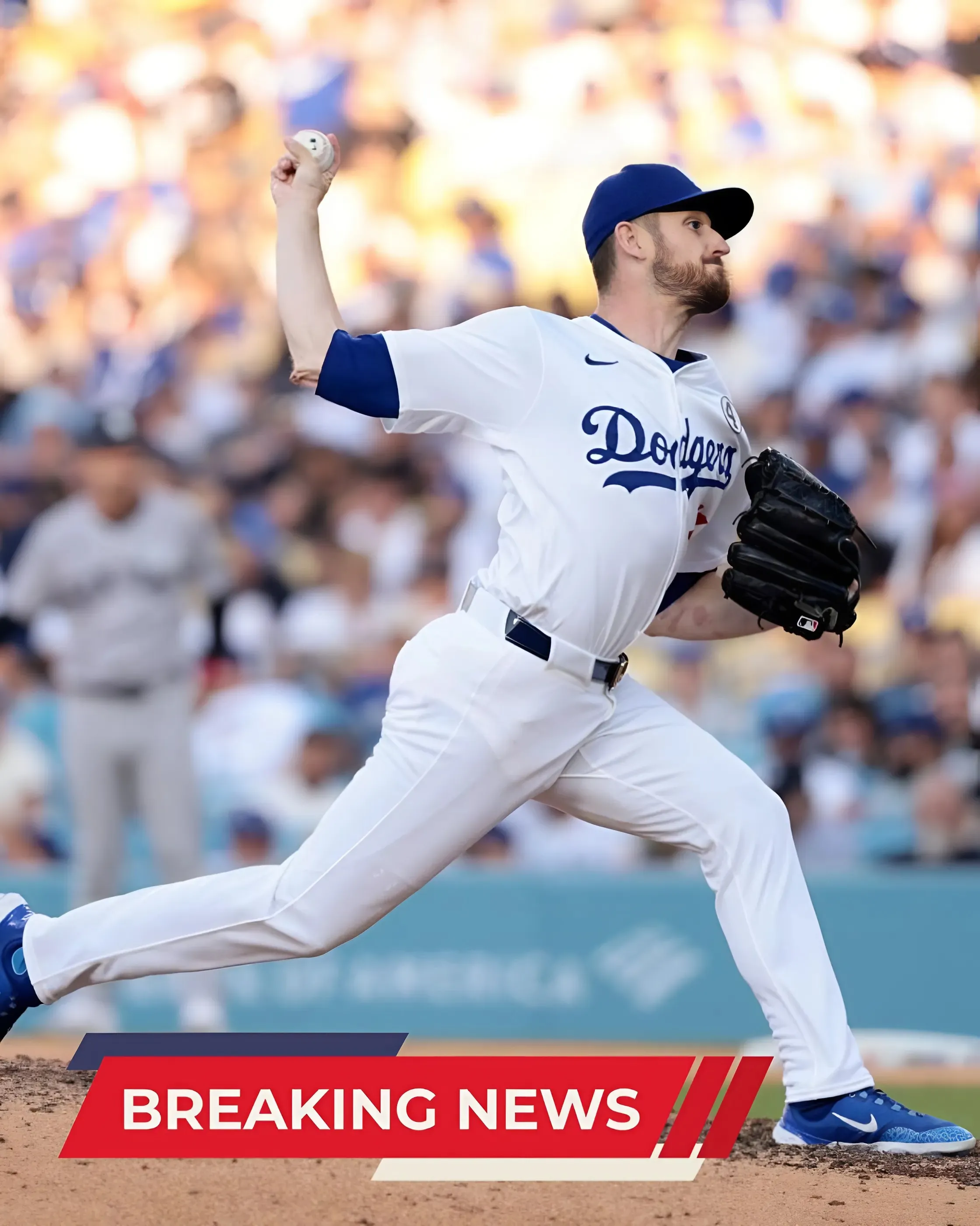 Dodgers World Series Champion Pitcher Elects to Leave Organization, Head to Free Agency