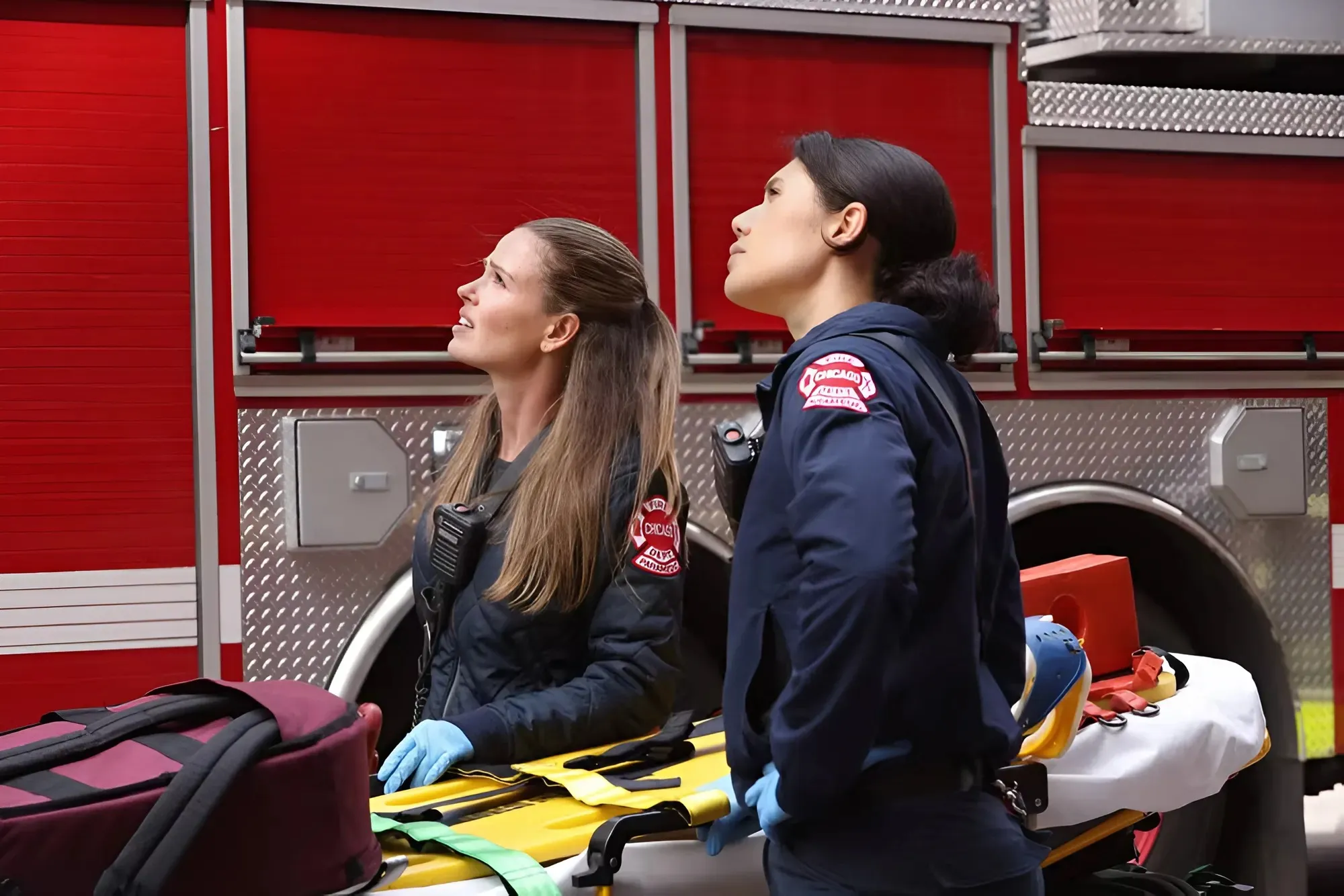 One Chicago Star Jocelyn Hudon Thinks A Fire & Med Love Triangle Could Happen Next Season