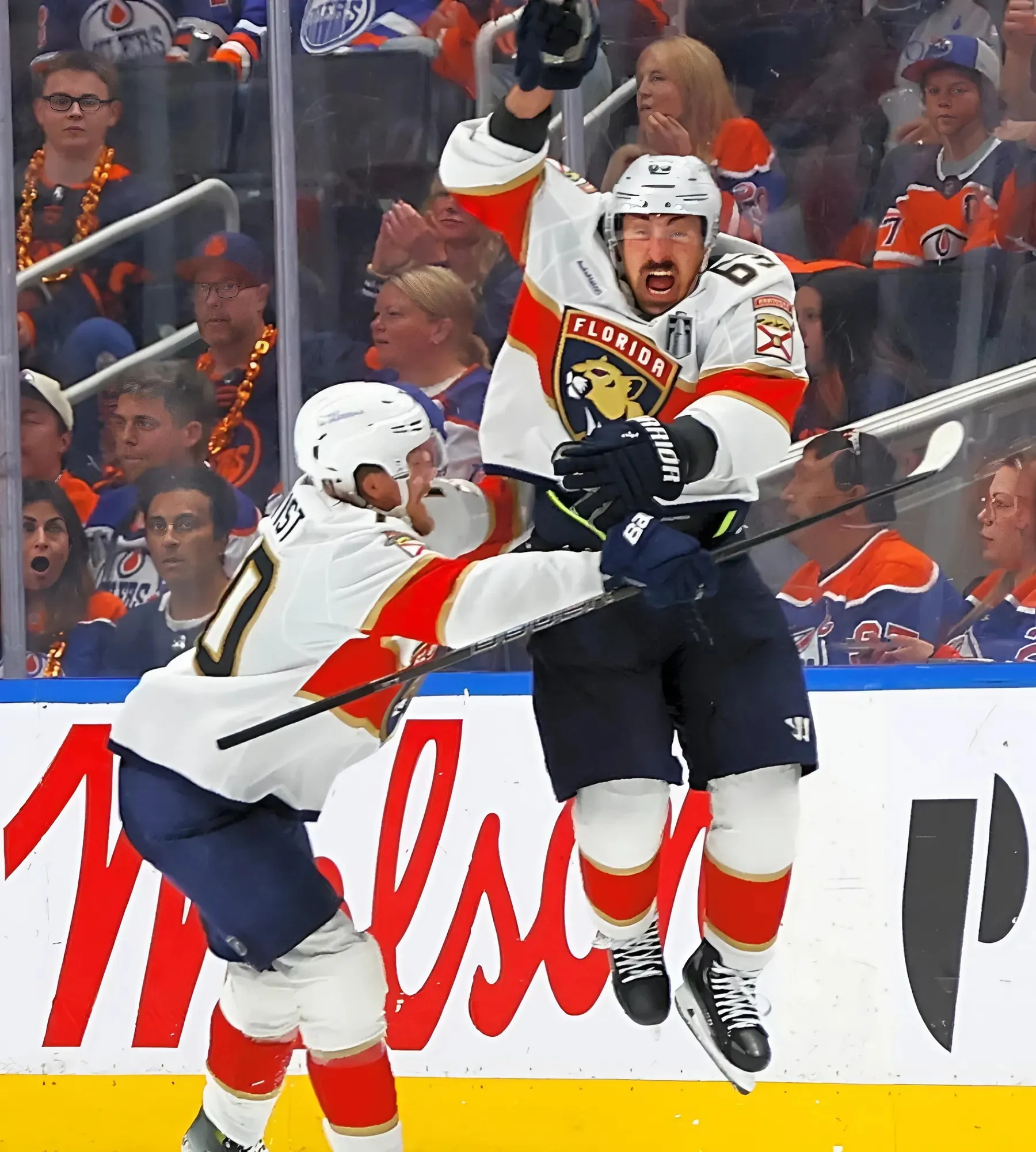 Instant Reaction +18.0: Brad Marchand leads Panthers past Oilers in double overtime of Game 2