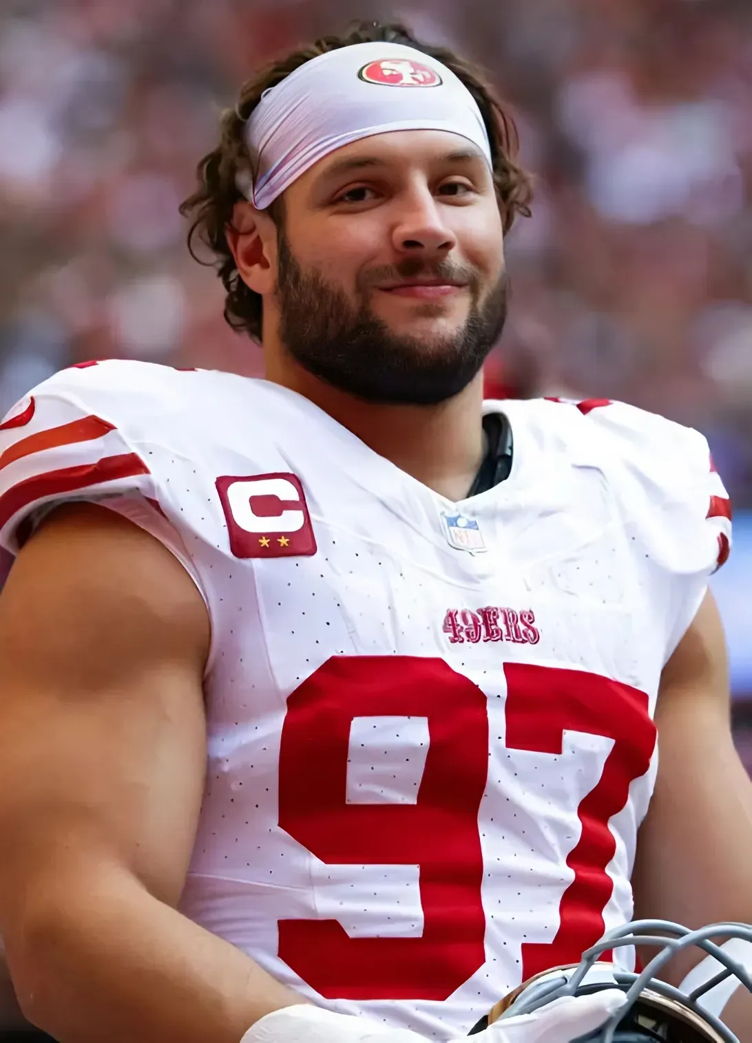 49ers star Nick Bosa heaps rare praise on first-round rookie