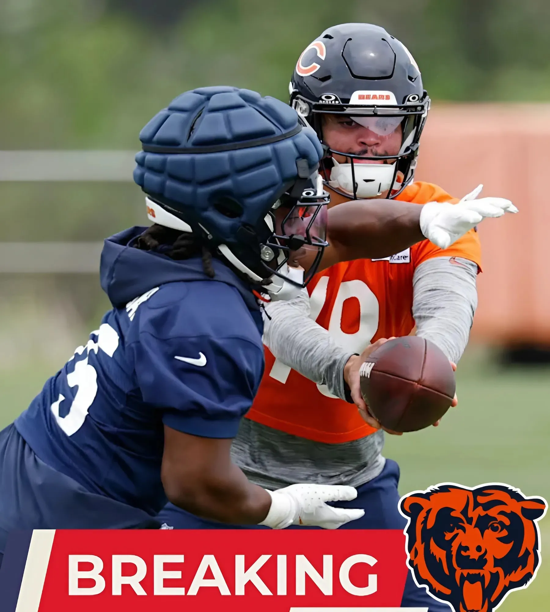 Bears Day 3 rookie received a big stamp of endorsement from veteran starter
