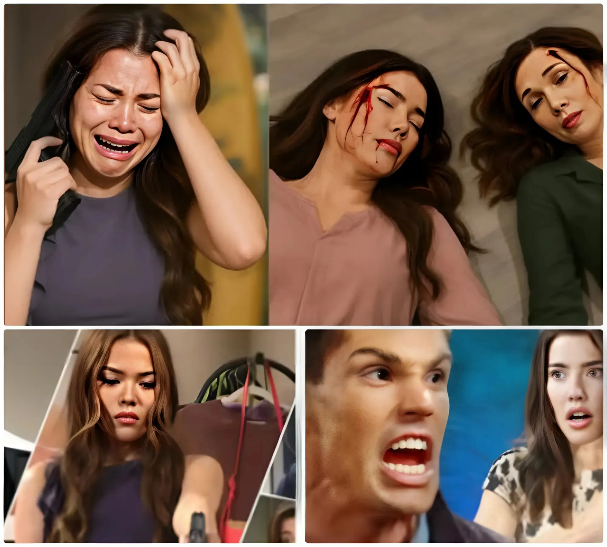 DOUBLE SHOOTING HORROR! Luna KILLS Her Mother, Leaves Steffy For DEAD!