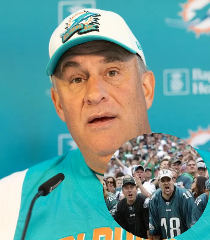 Eagles Fan Favorite Takes Jab at Dolphins Players Amid Vic Fangio Breakup