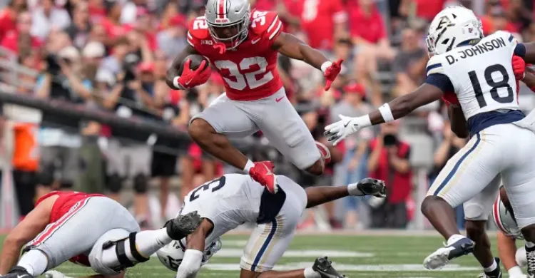 Patriots Rookie RB TreVeyon Henderson Compared to Lions Star Jahmyr Gibbs