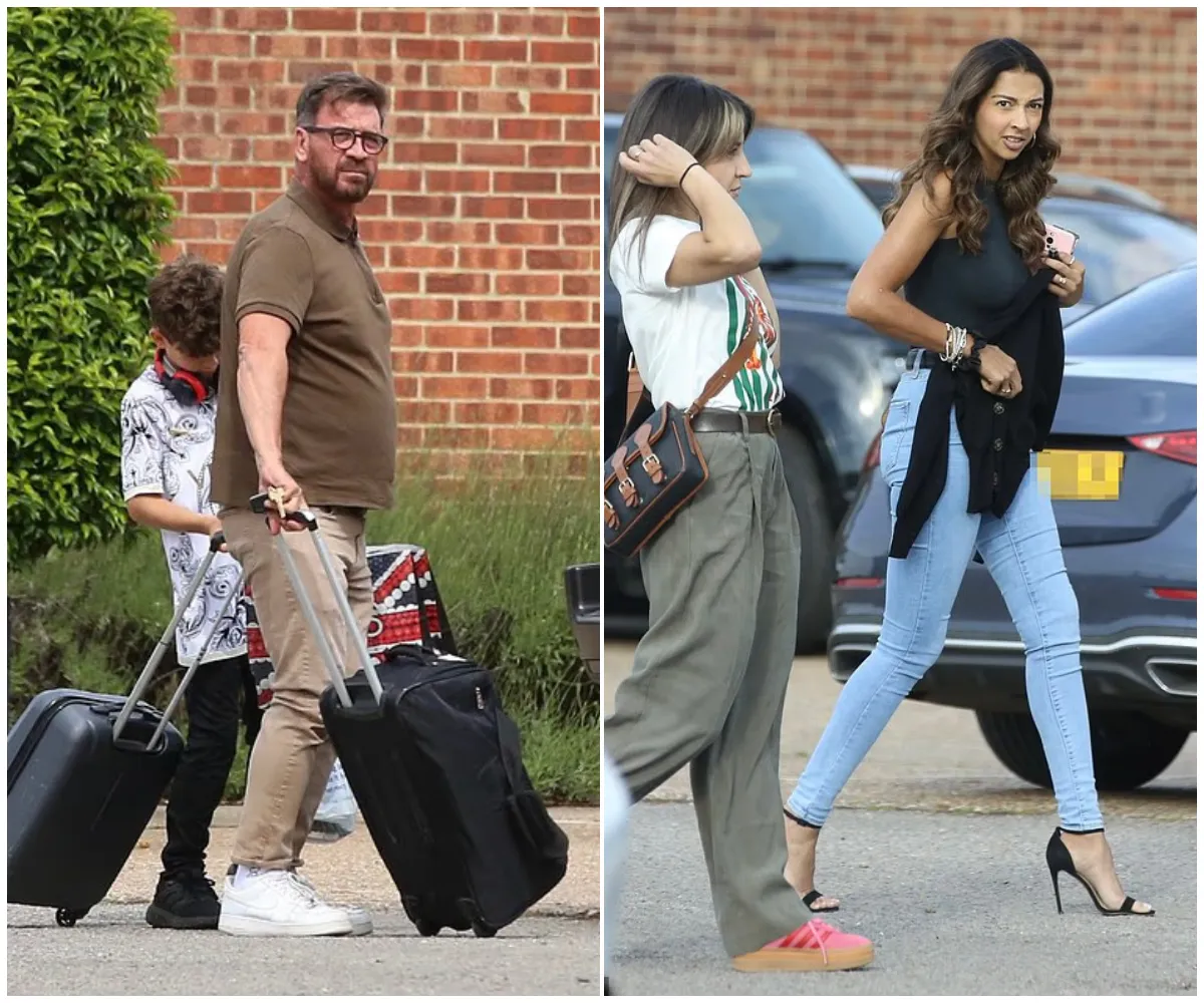 “All eyes on the bride and groom” – Nick Knowles, 62, and fiancée Katie Dadzie, 34, spotted arriving separately at their lavish Essex wedding venue as countdown begins for their six-figure celebrity-filled nuptials - suong