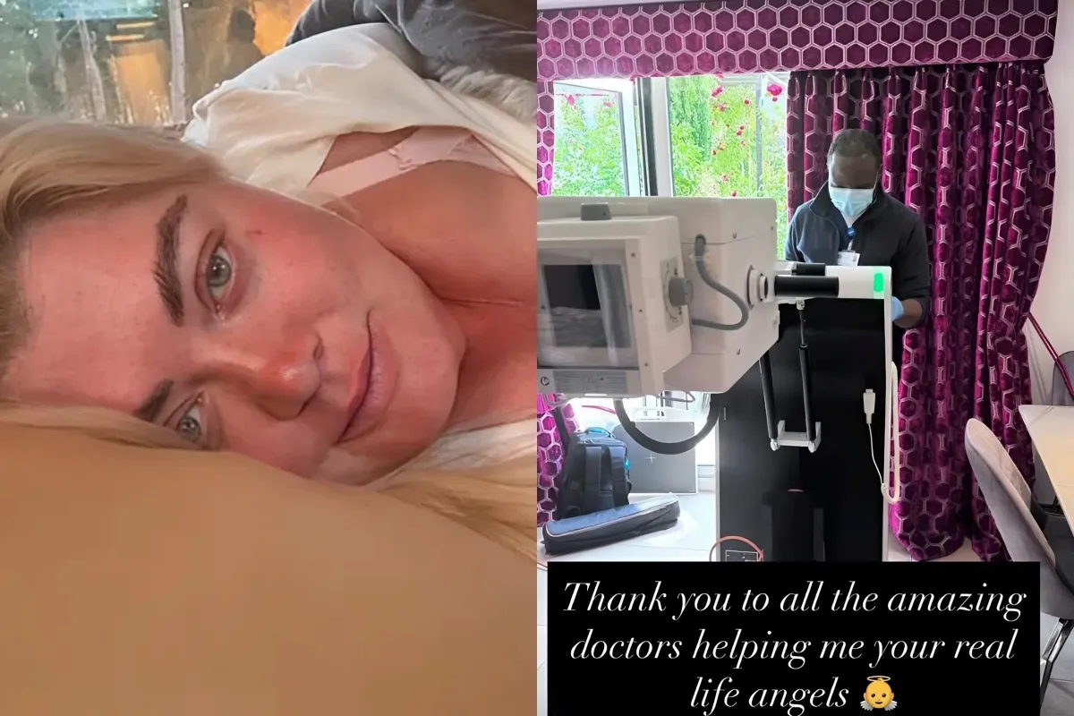 Gemma Collins 'feels like she's dying' amid devastating battle with pneumonia as she's left struggling to breathe and forced to undergo X-rays at home liennhi