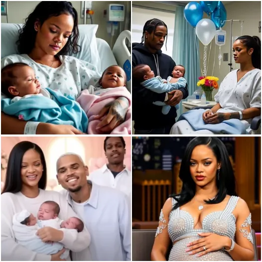 EXCITING NEWS!! Rihanna Gives Birth To Twin Babies With A$AP Rocky — It’s A Boy And A Girl!