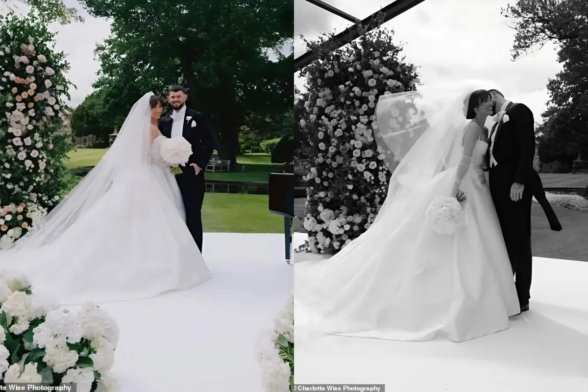 Megan McKenna is married! TOWIE star ties the knot with fiancé Oliver Burke in romantic ceremony liennhi