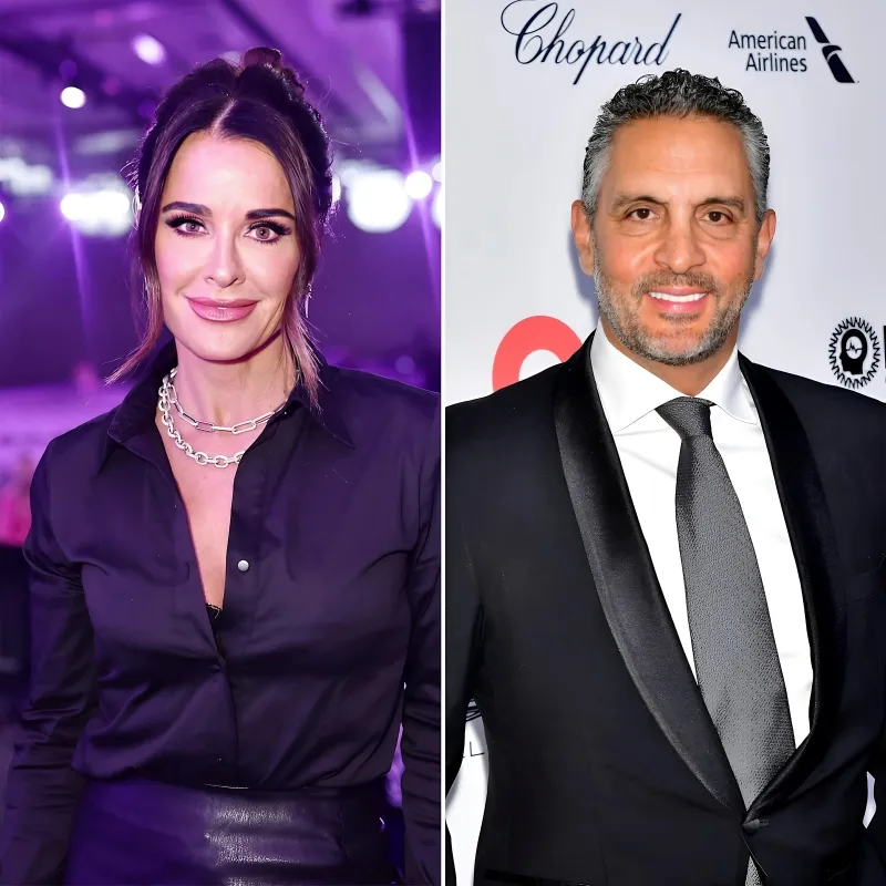 Kyle Richards Urges Ex Mauricio Umansky to Mature, Deems His PDA-Infused Relationships "Pathetic" - Concerned for Their Daughters' Well-being - lulu