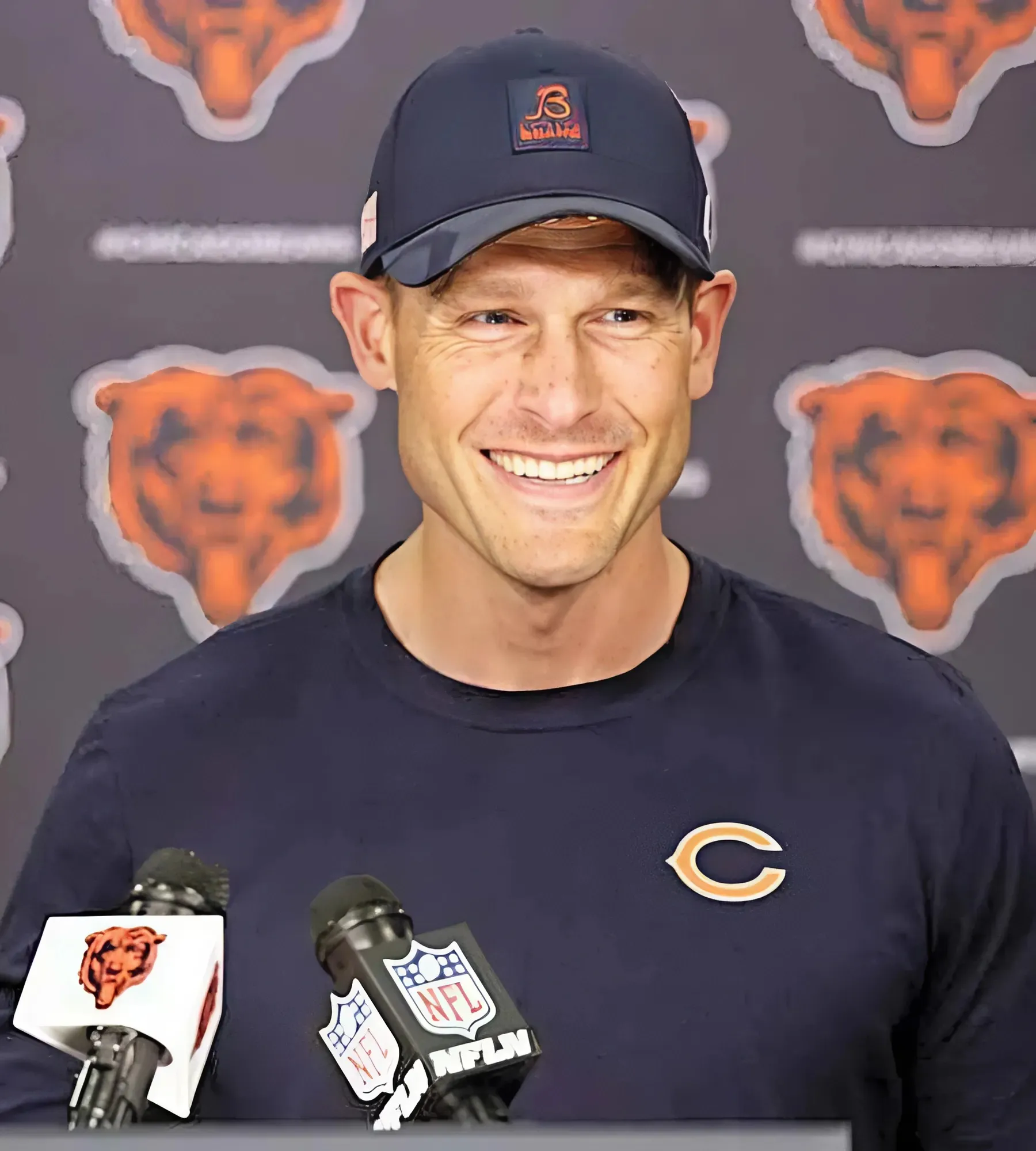 It wasn't just fun and games for Ben Johnson during Chicago Bears minicamp