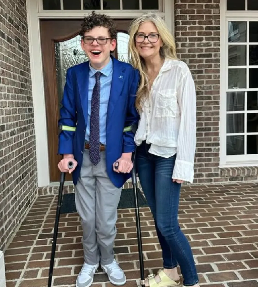 Gavin McHugh and His Mom Share a Moment of Pure Strength and Love
