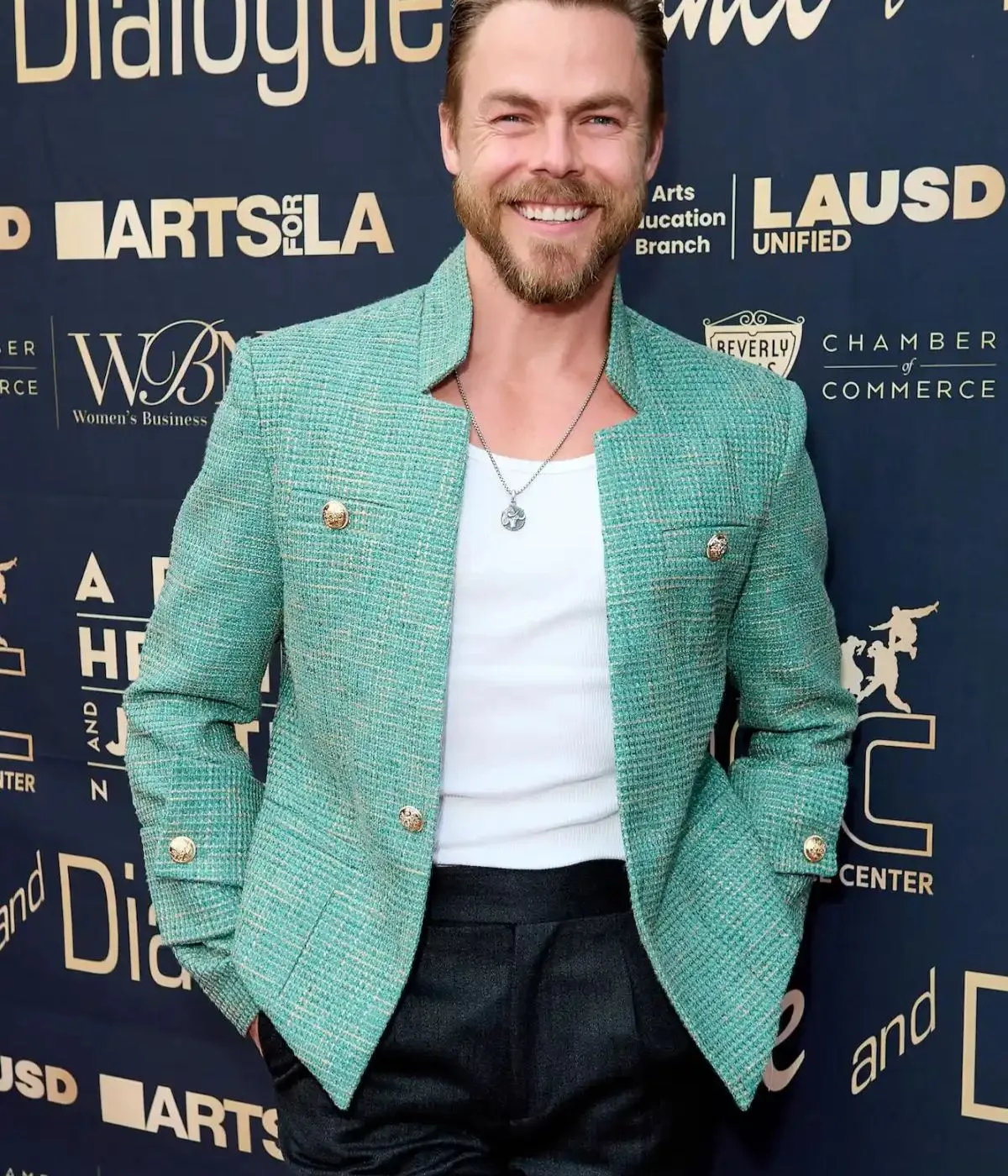 Derek Hough Teases Taylor and Tay Lautner ‘Might Actually Happen’ on ‘DWTS’