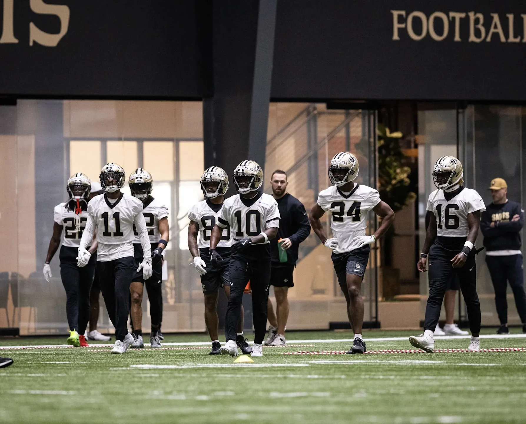 Writing’s on the wall for how the Saints will approach 2025