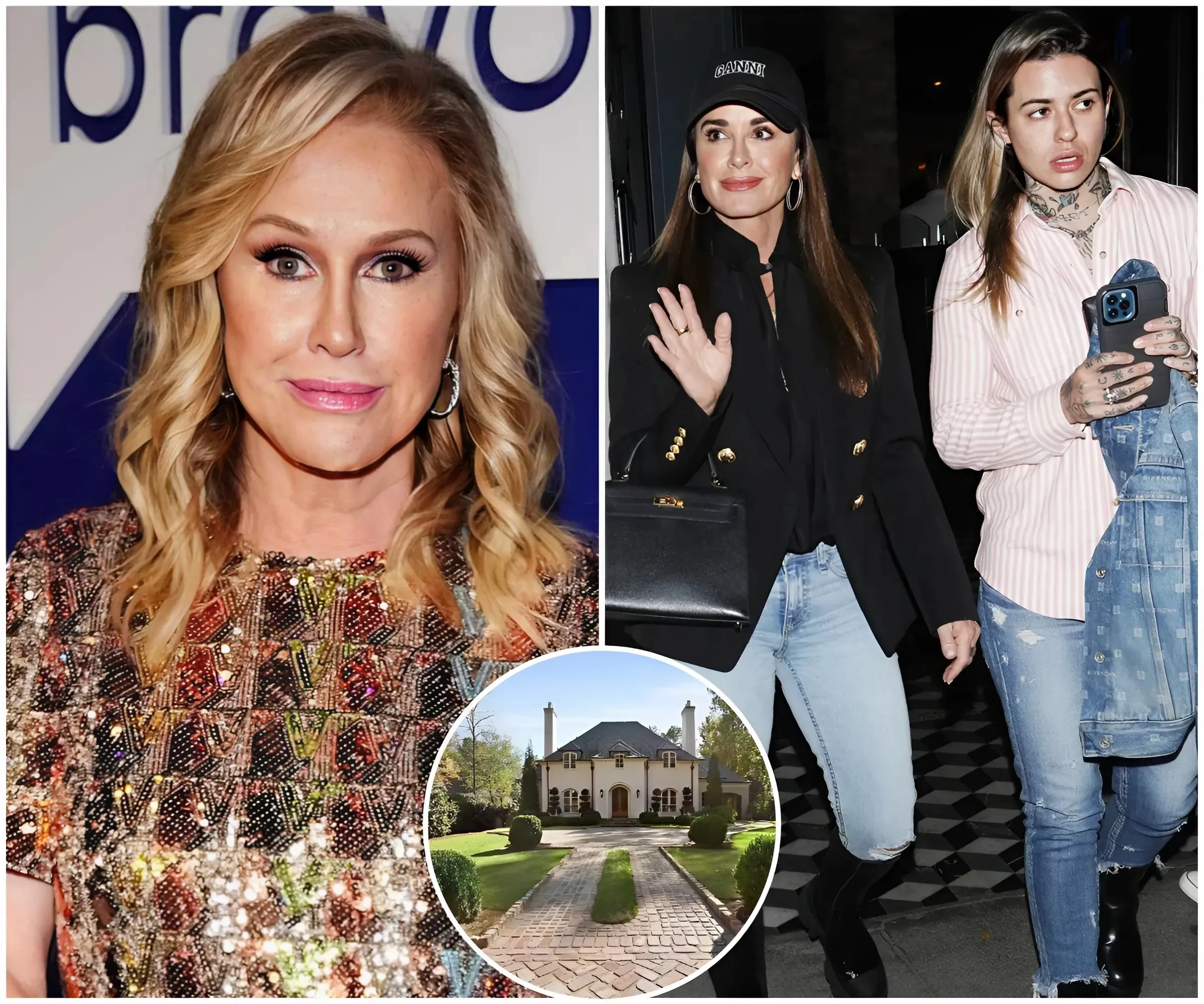 Kathy Hilton caused a stir when she revealed that Kyle Richards had quietly moved in with Morgan Wade in a $2.3 million mansion.