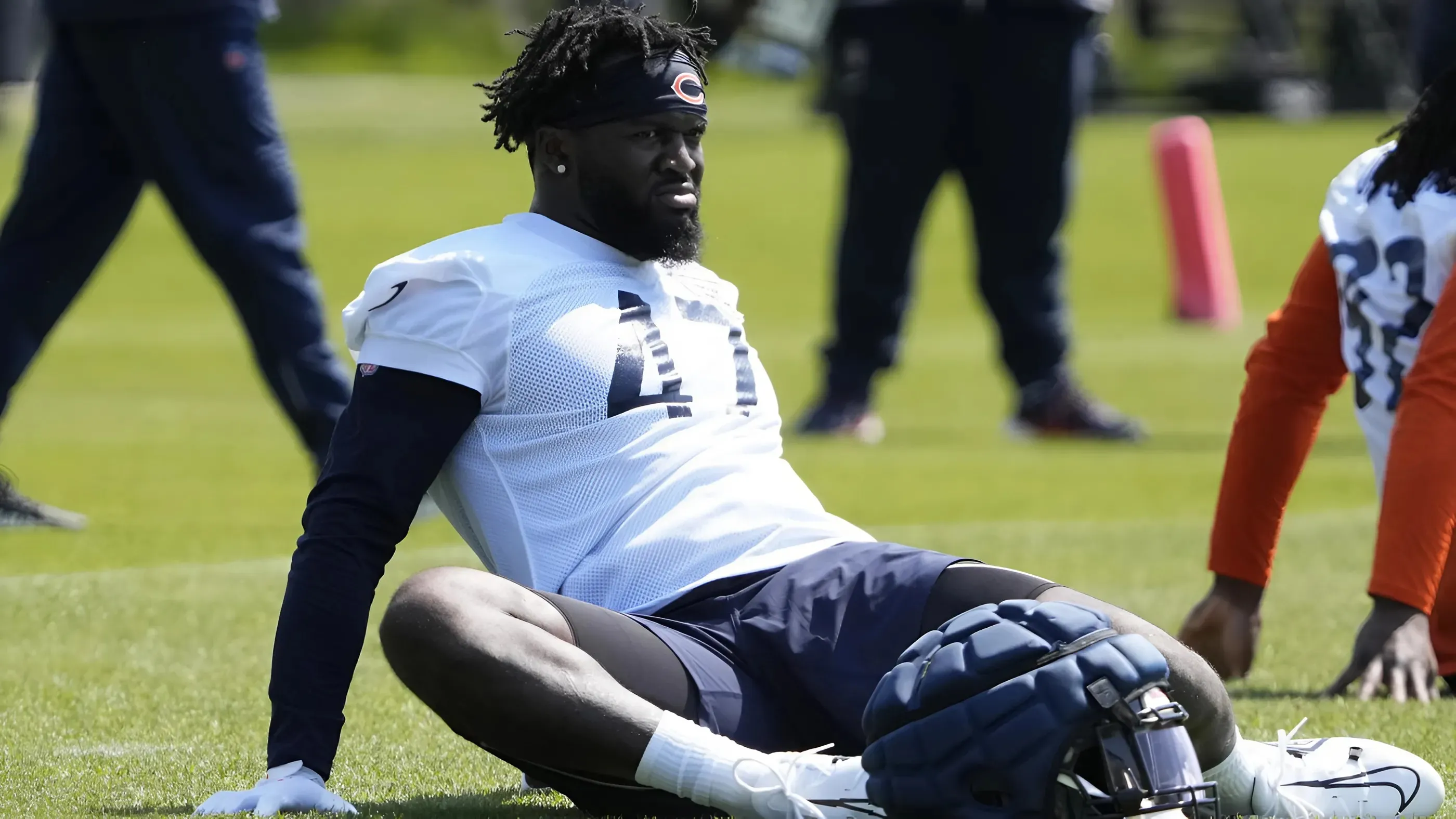 Bears linebacker Ruben Hyppolite II learns as rapidly as he moves