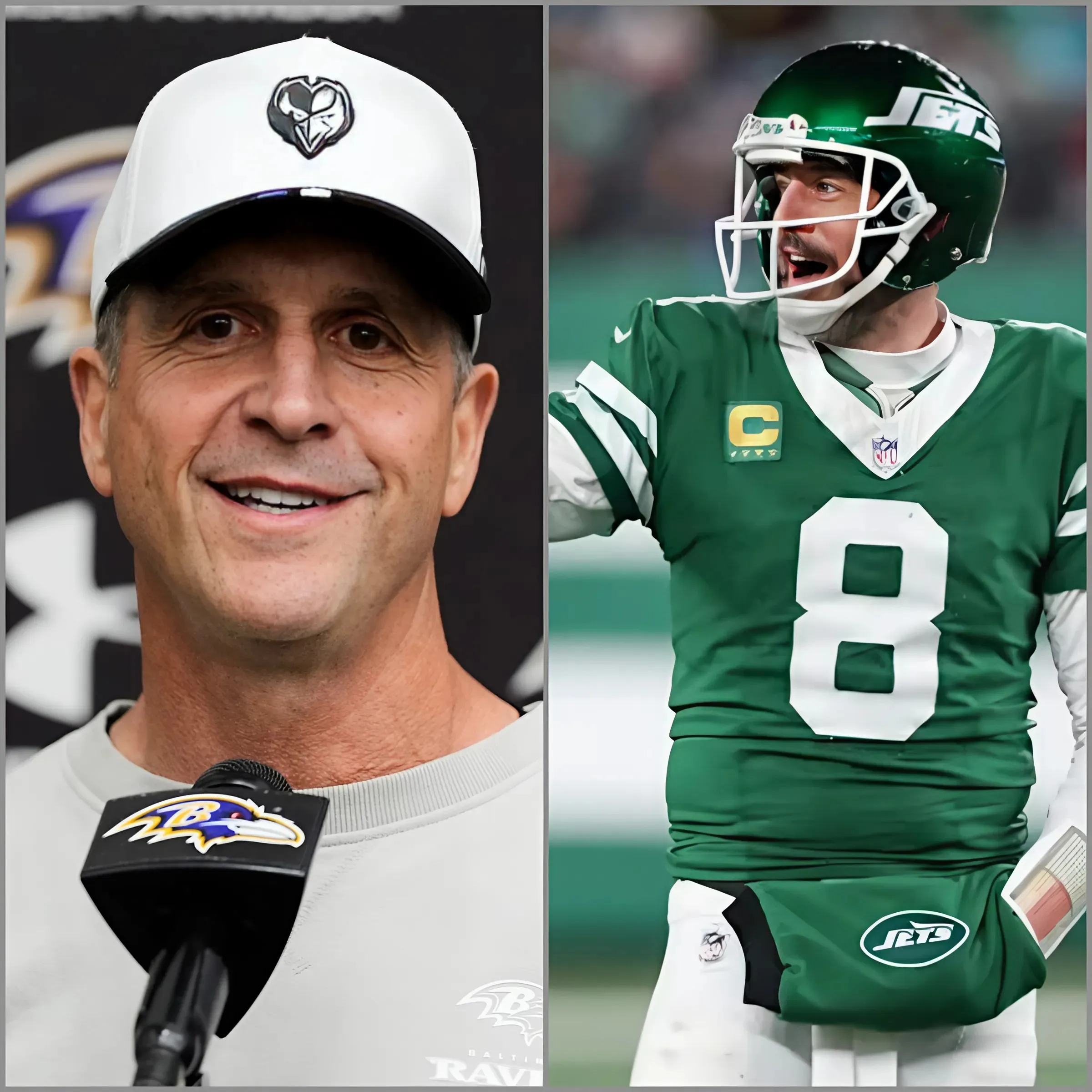 Ravens Coach John Harbaugh Breaks Silence on Steelers Pursuing Aaron Rodgers and Fans Are Shook